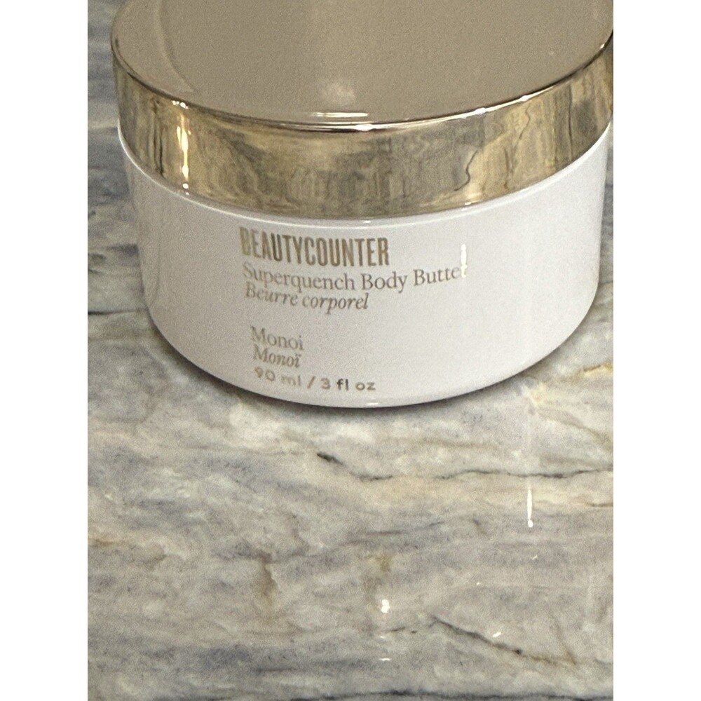 BeautyCounter Superquench Body Butter 3 Floz / 90 mL Monoi
